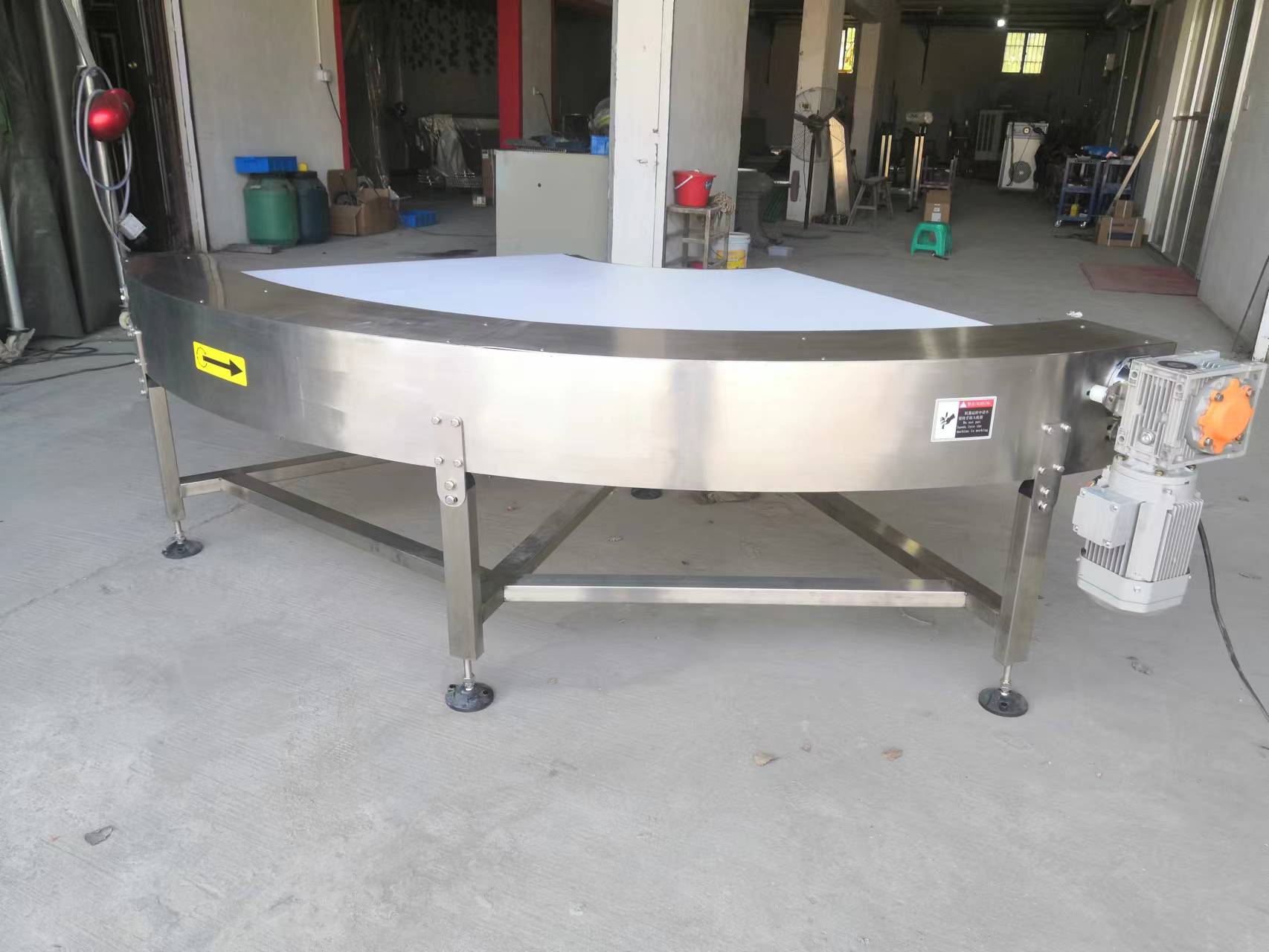 Кривая ремня конвейер